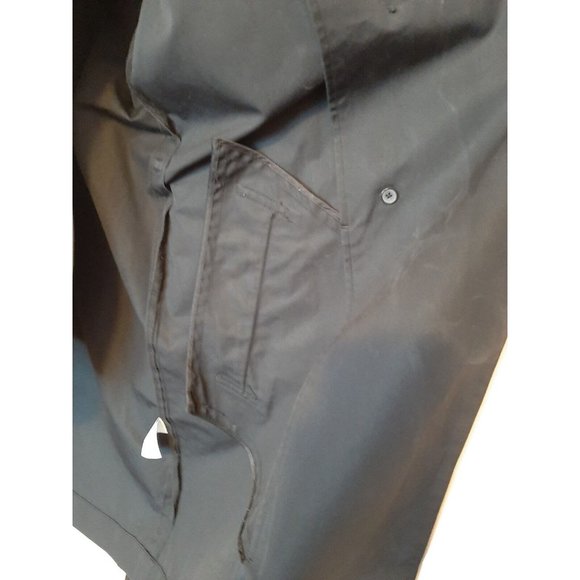 Everlane Women's Drape Trench Coat XS Black Belted - Picture 7 of 10